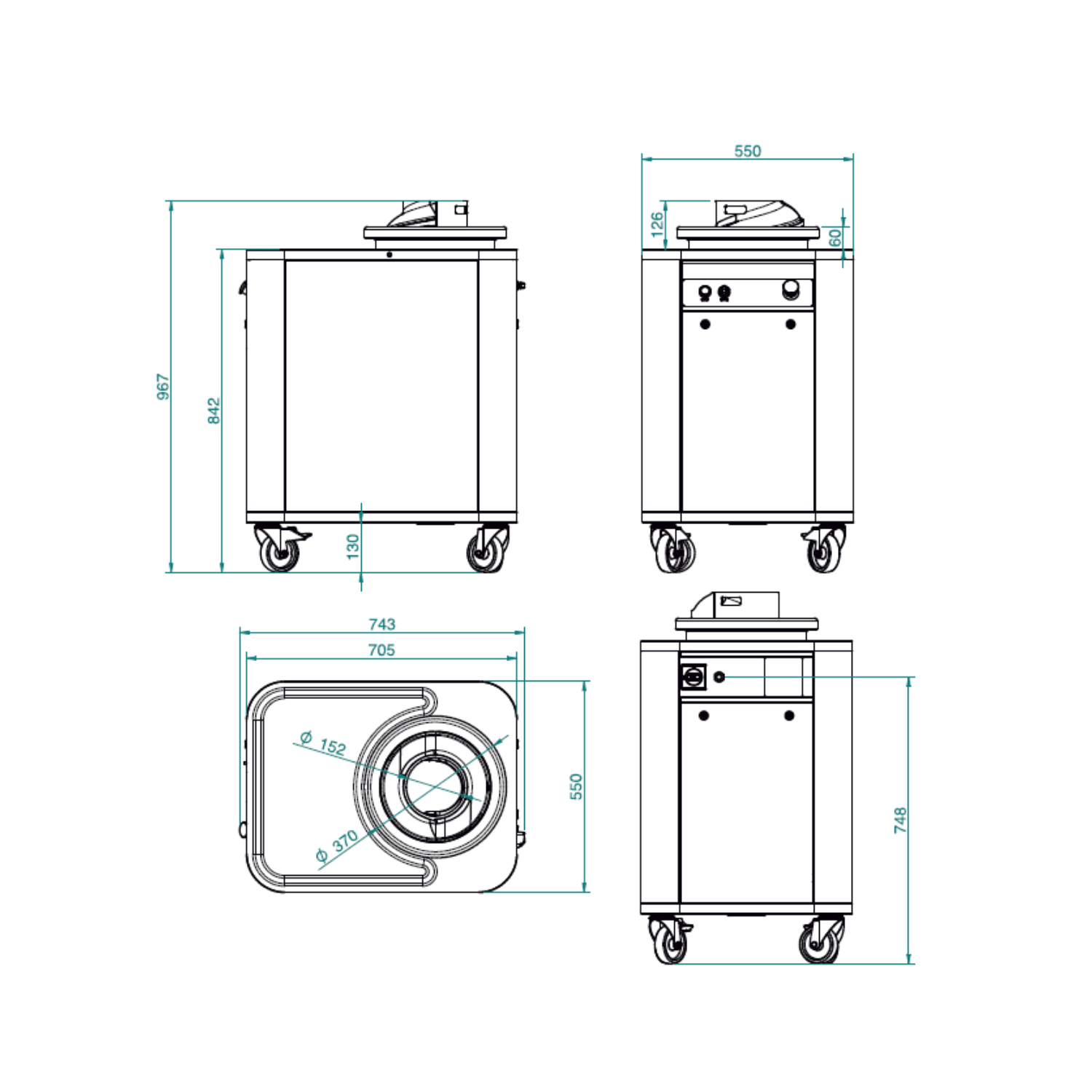 מגלגל "בורג" לבצק – תמונה 4